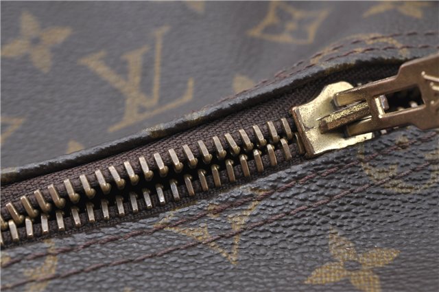 Auth Louis Vuitton Monogram Keepall Bandouliere 55 Boston Bag M41414 LV 4618D