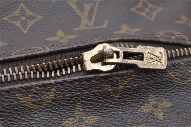 Auth Louis Vuitton Monogram Keepall Bandouliere 55 Boston Bag M41414 LV 4618D