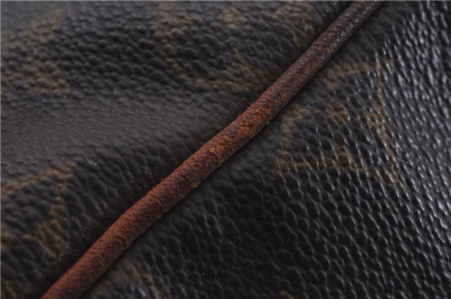 Auth Louis Vuitton Monogram Keepall Bandouliere 55 Boston Bag M41414 LV 4618D