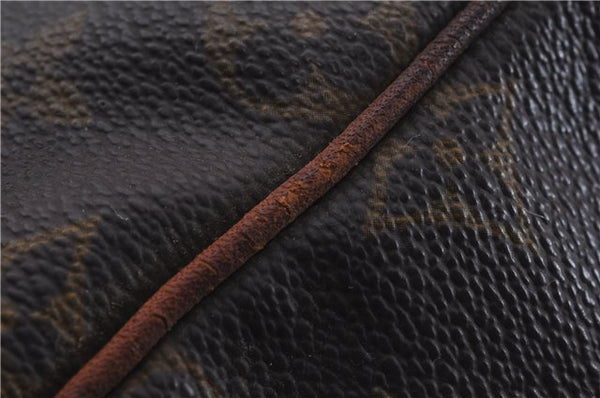Auth Louis Vuitton Monogram Keepall Bandouliere 55 Boston Bag M41414 LV 4618D