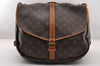 Authentic Louis Vuitton Monogram Saumur 35 Shoulder Cross Bag M42254 LV 4618I