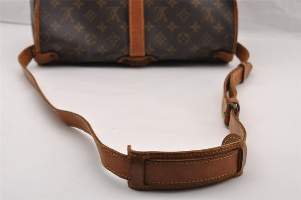 Authentic Louis Vuitton Monogram Saumur 35 Shoulder Cross Bag M42254 LV 4618I