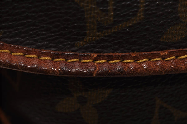 Authentic Louis Vuitton Monogram Saumur 35 Shoulder Cross Bag M42254 LV 4618I