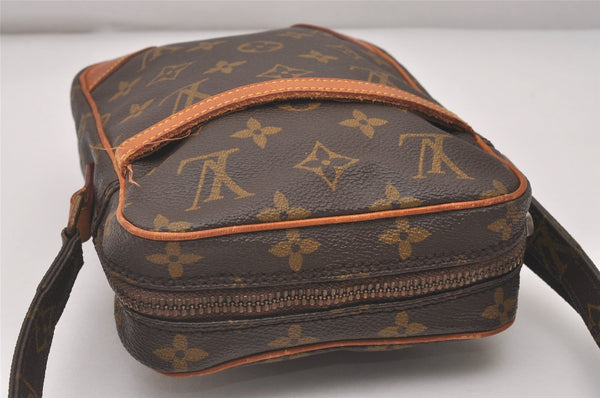 Authentic Louis Vuitton Monogram Danube Shoulder Cross Body Bag M45266 LV 4619I