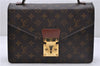 Authentic Louis Vuitton Monogram Concorde Hand Bag M51190 LV 4620D