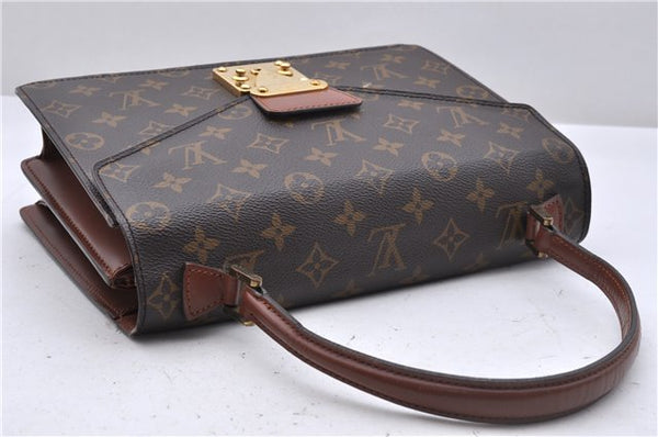 Authentic Louis Vuitton Monogram Concorde Hand Bag M51190 LV 4620D