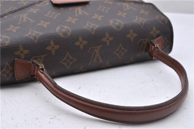 Authentic Louis Vuitton Monogram Concorde Hand Bag M51190 LV 4620D
