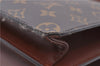 Authentic Louis Vuitton Monogram Concorde Hand Bag M51190 LV 4620D