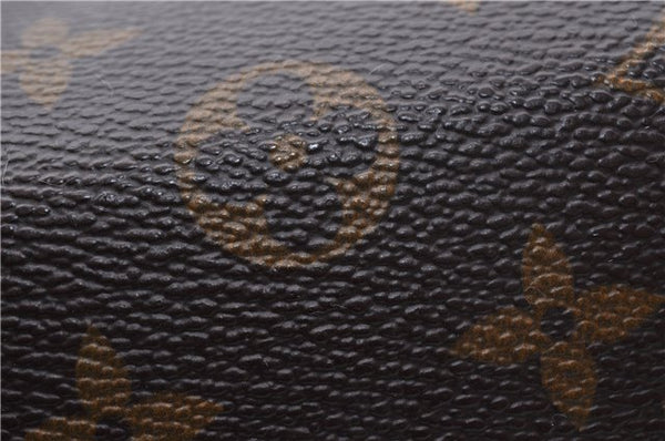 Authentic Louis Vuitton Monogram Concorde Hand Bag M51190 LV 4620D