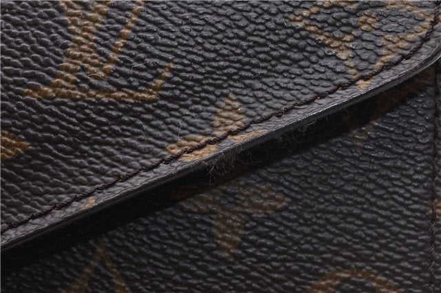 Authentic Louis Vuitton Monogram Concorde Hand Bag M51190 LV 4620D