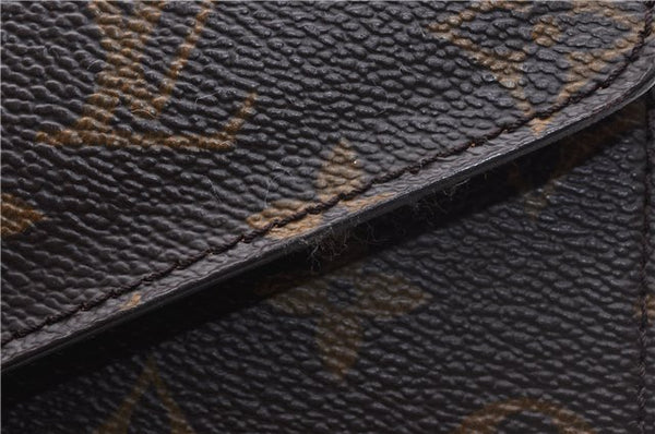 Authentic Louis Vuitton Monogram Concorde Hand Bag M51190 LV 4620D