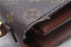 Authentic Louis Vuitton Monogram Concorde Hand Bag M51190 LV 4620D