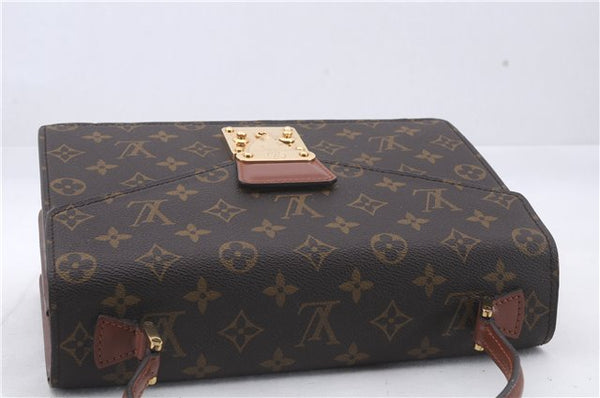 Authentic Louis Vuitton Monogram Concorde Hand Bag M51190 LV 4621D