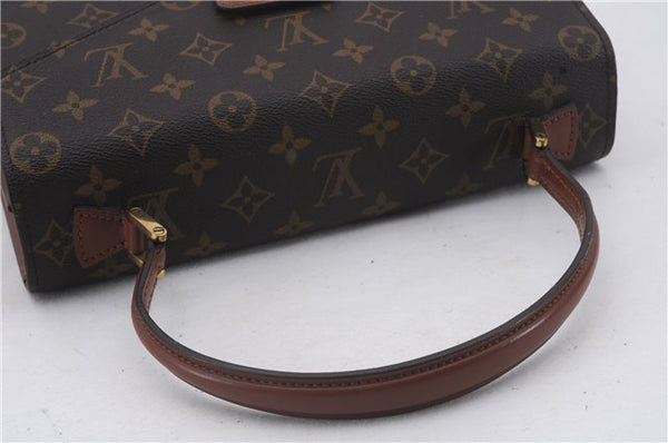 Authentic Louis Vuitton Monogram Concorde Hand Bag M51190 LV 4621D