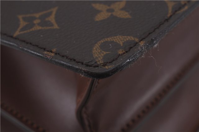 Authentic Louis Vuitton Monogram Concorde Hand Bag M51190 LV 4621D