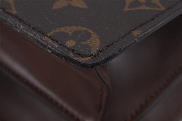 Authentic Louis Vuitton Monogram Concorde Hand Bag M51190 LV 4621D