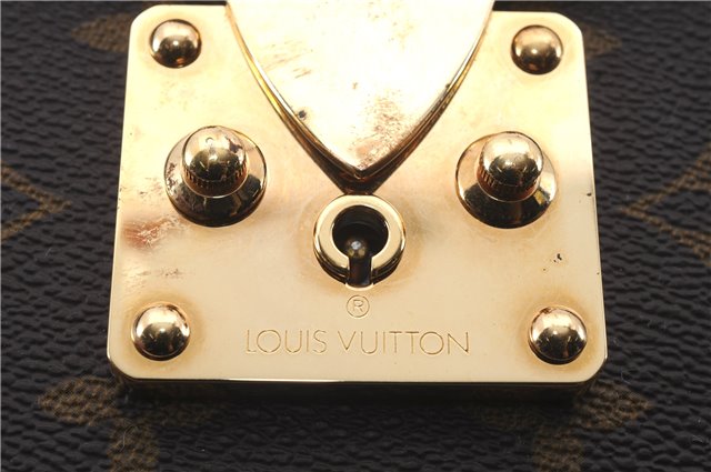 Authentic Louis Vuitton Monogram Concorde Hand Bag M51190 LV 4621D