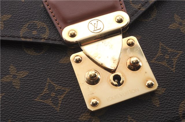 Authentic Louis Vuitton Monogram Concorde Hand Bag M51190 LV 4621D