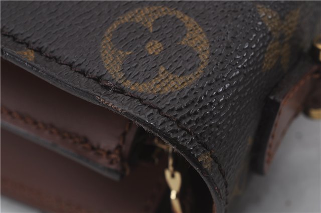 Authentic Louis Vuitton Monogram Concorde Hand Bag M51190 LV 4621D