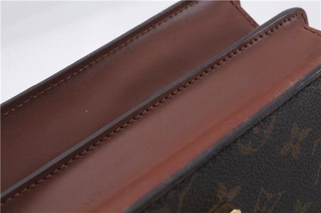 Authentic Louis Vuitton Monogram Concorde Hand Bag M51190 LV 4621D