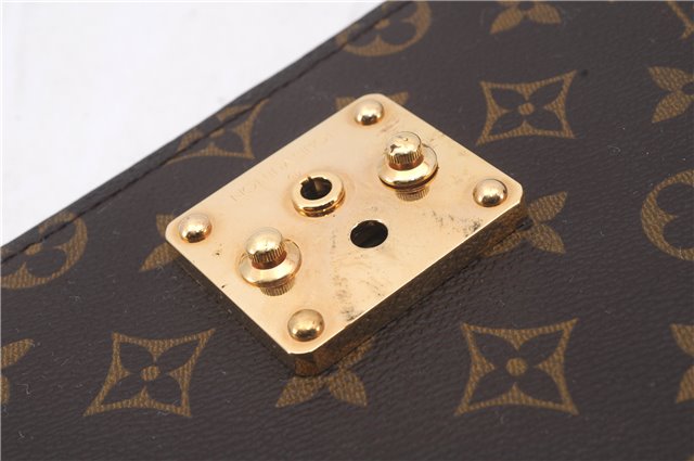 Authentic Louis Vuitton Monogram Concorde Hand Bag M51190 LV 4621D