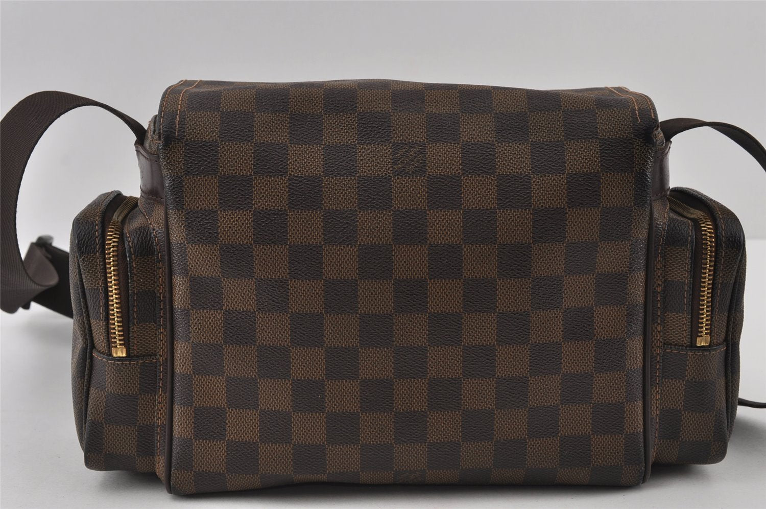 Auth Louis Vuitton Damier Reporter Melville Shoulder Cross Bag N51126 LV 4621I