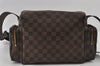 Auth Louis Vuitton Damier Reporter Melville Shoulder Cross Bag N51126 LV 4621I