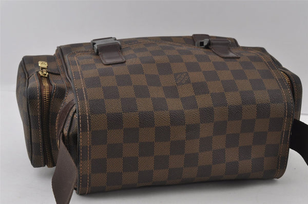 Auth Louis Vuitton Damier Reporter Melville Shoulder Cross Bag N51126 LV 4621I