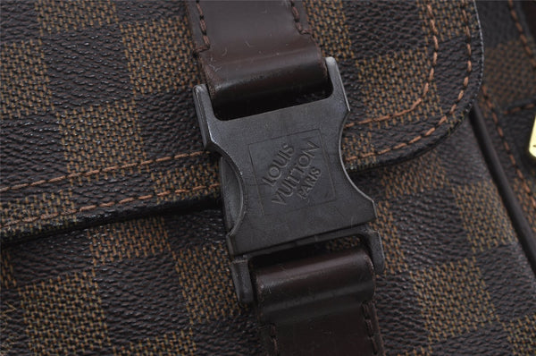 Auth Louis Vuitton Damier Reporter Melville Shoulder Cross Bag N51126 LV 4621I