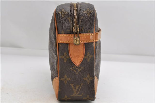 Authentic Louis Vuitton Monogram Compiegne 28 Clutch Hand Bag M51845 LV 4622D