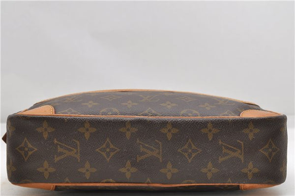 Authentic Louis Vuitton Monogram Compiegne 28 Clutch Hand Bag M51845 LV 4622D