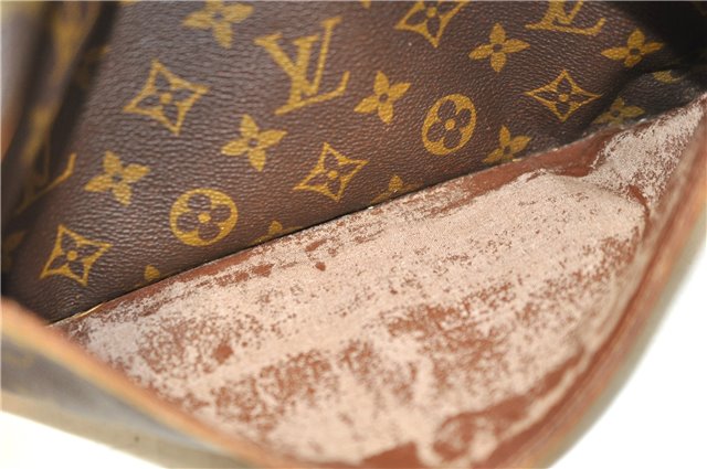 Authentic Louis Vuitton Monogram Compiegne 28 Clutch Hand Bag M51845 LV 4622D