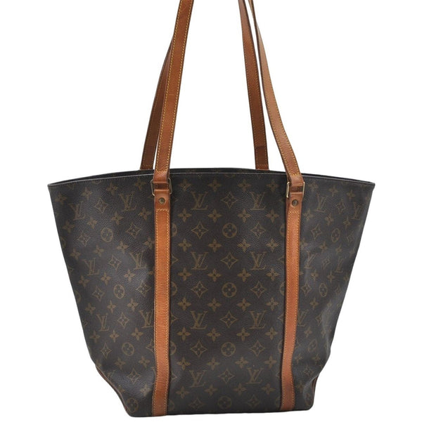 Authentic Louis Vuitton Monogram Sac Shopping PM Tote Bag M51108 LV 4623D