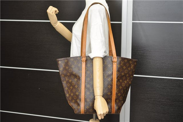 Authentic Louis Vuitton Monogram Sac Shopping PM Tote Bag M51108 LV 4623D