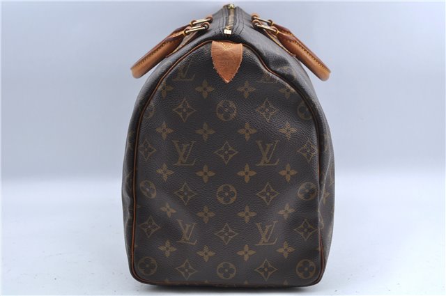 Authentic Louis Vuitton Monogram Speedy 40 Hand Boston Bag M41522 LV 4623F