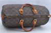 Authentic Louis Vuitton Monogram Speedy 40 Hand Boston Bag M41522 LV 4623F