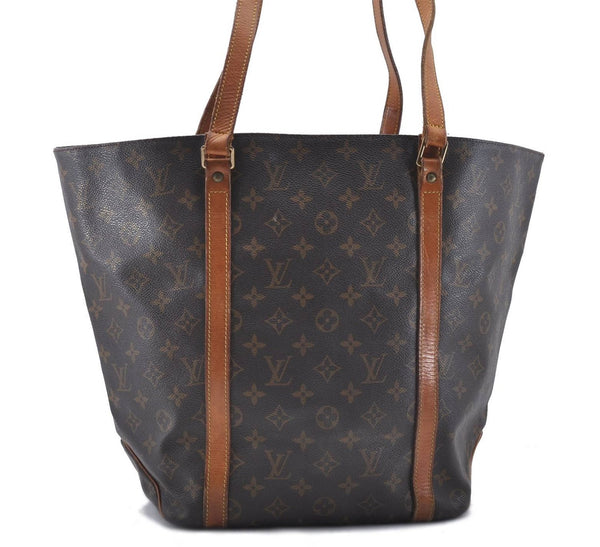 Authentic Louis Vuitton Monogram Sac Shopping PM Tote Bag M51108 LV 4624D
