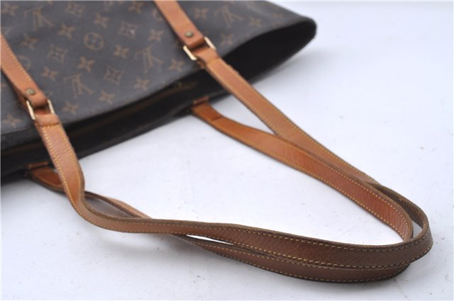 Authentic Louis Vuitton Monogram Sac Shopping PM Tote Bag M51108 LV 4624D
