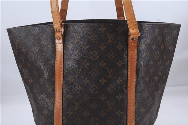 Authentic Louis Vuitton Monogram Sac Shopping PM Tote Bag M51108 LV 4625D