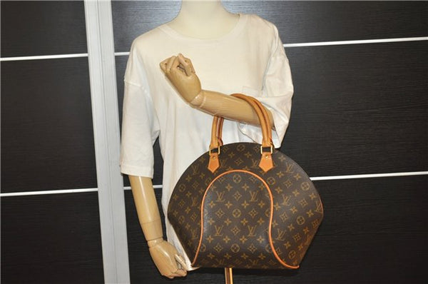 Authentic Louis Vuitton Monogram Ellipse MM Hand Bag M51126 LV 4625F