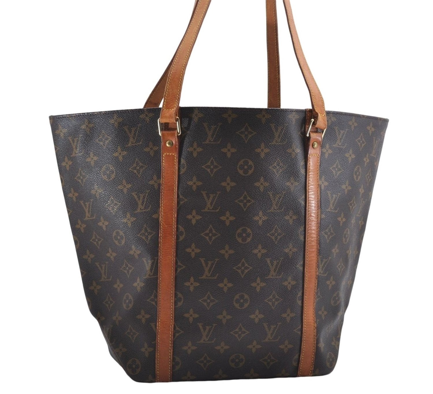 Authentic Louis Vuitton Monogram Sac Shopping PM Tote Bag M51108 LV 4626D