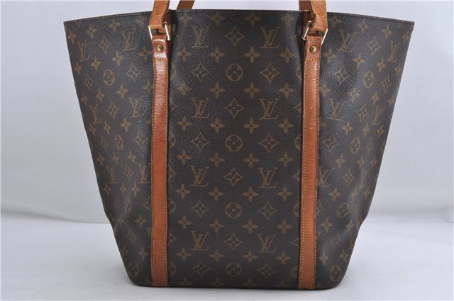 Authentic Louis Vuitton Monogram Sac Shopping PM Tote Bag M51108 LV 4626D