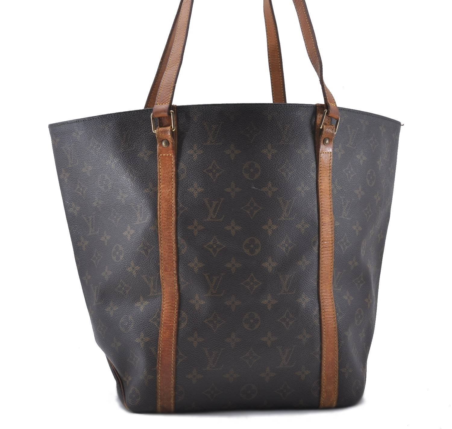 Authentic Louis Vuitton Monogram Sac Shopping PM Tote Bag M51108 LV 4627D