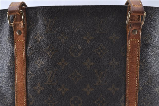 Authentic Louis Vuitton Monogram Sac Shopping PM Tote Bag M51108 LV 4627D