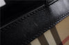 Authentic BURBERRY Nova Check Hand Tote Bag PVC Leather Beige 4627E