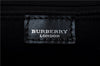 Authentic BURBERRY Nova Check Hand Tote Bag PVC Leather Beige 4627E