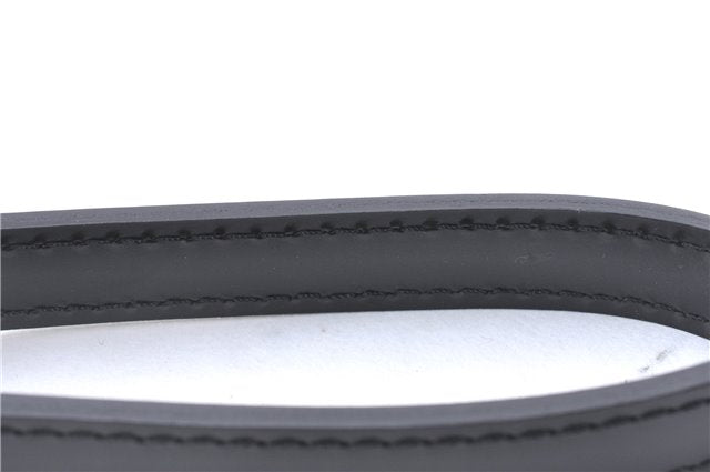 Auth Louis Vuitton Epi Pochette Sellier Dragonne Clutch Bag M52612 Black 4628F