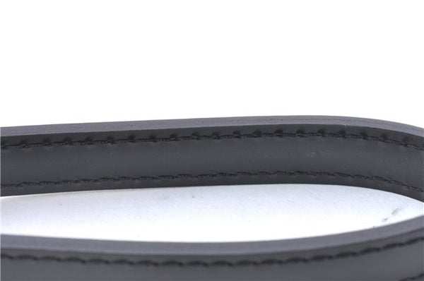 Auth Louis Vuitton Epi Pochette Sellier Dragonne Clutch Bag M52612 Black 4628F