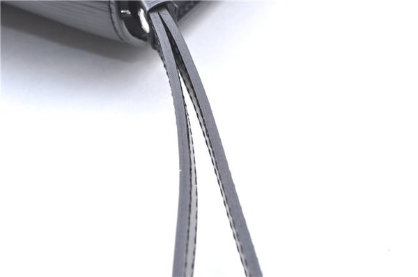 Auth Louis Vuitton Epi Pochette Sellier Dragonne Clutch Bag M52612 Black 4628F