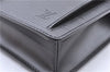 Auth Louis Vuitton Epi Pochette Sellier Dragonne Clutch Bag M52612 Black 4628F